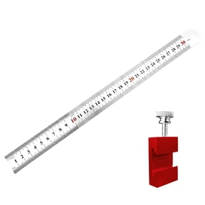 Carpenter Layout Measuring Tool Multiple Scale Marking and Rustproof Stainless Steel for Workshop Use