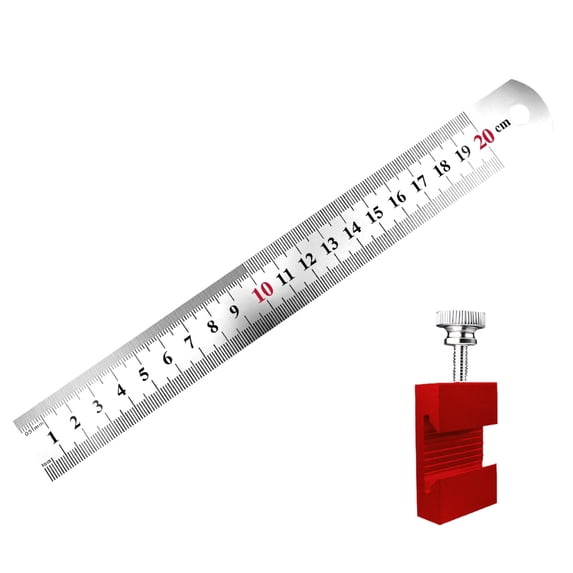 Carpenter Layout Measuring Tool Multiple Scale Marking and Rustproof Stainless Steel for Workshop Use