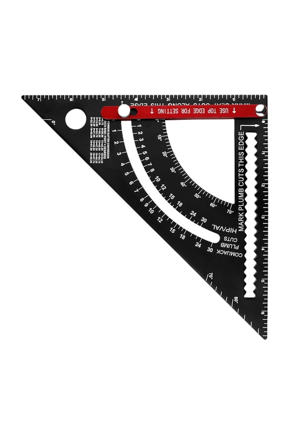Carpenter Square Combination Square Carpentry Triangle Ruler Woodworking Measurement Tool Rafter Framing Square