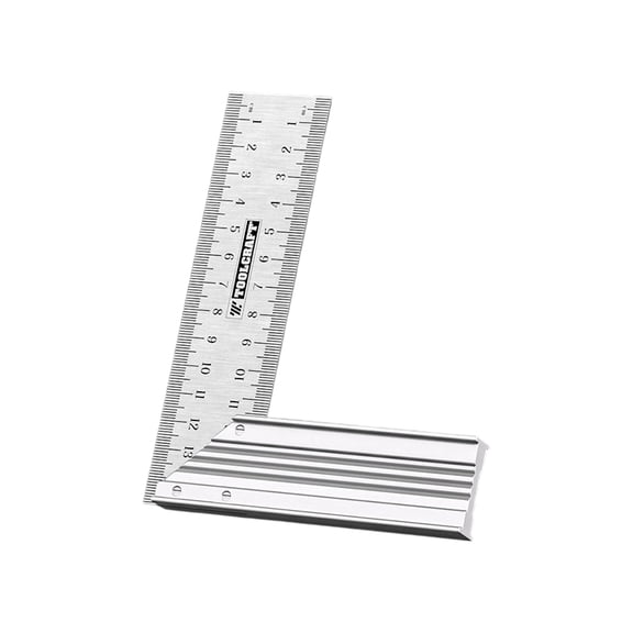 Carpenter Square L Shape Ruler Aluminum Alloy Right Angles Square Ruler For Accurate Measurements In Woodworking