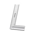 Carpenter Square L Shape Ruler Aluminum Alloy Right Angles Square Ruler ...