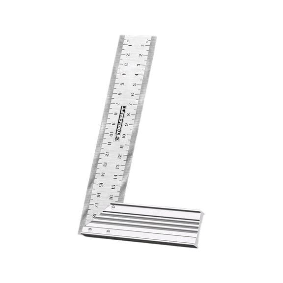 Carpenter Square L Shape Ruler Aluminum Alloy Right Angles Square Ruler For Accurate Measurements In Woodworking