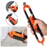 Carpenter Tool Profile Scribing Ruler Contour Gauge With Lock Professional Gauge