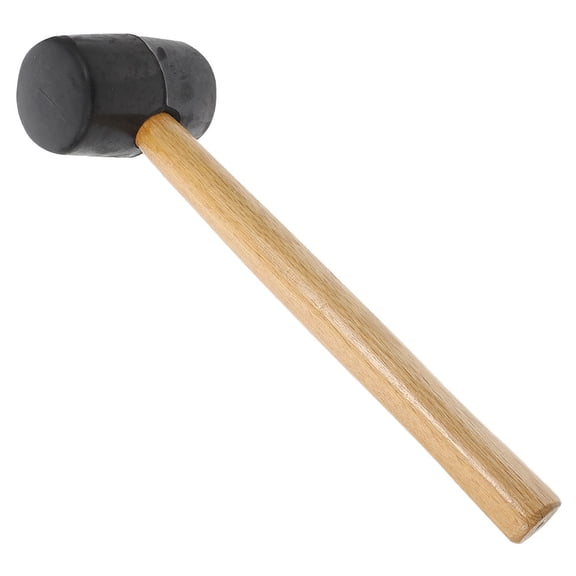 Carpenter Tools Non-slip Rubber Hammer Flooring Gavel Camping Wood