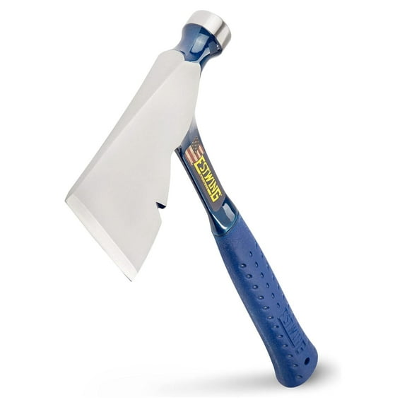 Carpenter's Hatchet - 13" Carpenters Axe with Smooth Face & Shock Reduction Grip - E3-2H