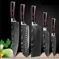 thumbnail image 1 of Carpenter's Special Set 6-piece Set 8-piece Set Knife Chef Knife Kitchen Knife Cooking stainless steel, 1 of 11