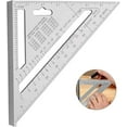 thumbnail image 1 of Carpenter's Triangle Square - 30cm/300mm High Precision Carpenter's Square - Aluminum Alloy Carpentry Angle Ruler Measuring Tool, 1 of 1