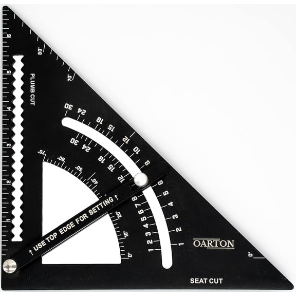 Oarton Carpenters Adjustable Aluminium Roofing Quick Square
