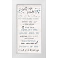 thumbnail image 1 of Carpentieri, Natalie 11x18 White Modern Wood Framed Museum Art Print Titled - Self Care Guide, 1 of 4