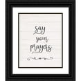 thumbnail image 1 of Carpentieri, Natalie 12x14 Black Ornate Wood Framed with Double Matting Museum Art Print Titled - Say Your Prayers, 1 of 4