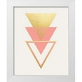 thumbnail image 1 of Carpentieri, Natalie 12x14 White Modern Wood Framed Museum Art Print Titled - Geometric, 1 of 4