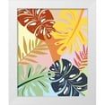 thumbnail image 1 of Carpentieri, Natalie 12x14 White Modern Wood Framed Museum Art Print Titled - Tropical Foliage II, 1 of 4