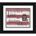 thumbnail image 1 of Carpentieri, Natalie 14x12 Black Ornate Wood Framed with Double Matting Museum Art Print Titled - Christmas Cookies, 1 of 4