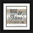 thumbnail image 1 of Carpentieri, Natalie 15x15 Black Ornate Wood Framed with Double Matting Museum Art Print Titled -  Rise and Shine, 1 of 4