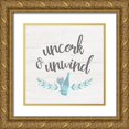 thumbnail image 1 of Carpentieri, Natalie 15x15 Gold Ornate Wood Framed with Double Matting Museum Art Print Titled - Wine OClock, 1 of 4