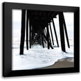 thumbnail image 1 of Carpentieri, Natalie 20x20 Black Modern Framed Museum Art Print Titled - Belmar Pier, 1 of 5