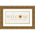 thumbnail image 1 of Carpentieri, Natalie 24x14 Gold Ornate Wood Framed with Double Matting Museum Art Print Titled - Welcome Happily Ever After, 1 of 4