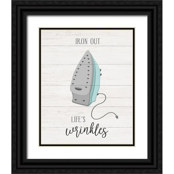 Carpentieri, Natalie 26x32 Black Ornate Wood Framed with Double Matting Museum Art Print Titled - Iron Out