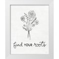 thumbnail image 1 of Carpentieri, Natalie 26x32 White Modern Wood Framed Museum Art Print Titled - Find Your Roots Sketch, 1 of 4