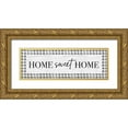 thumbnail image 1 of Carpentieri, Natalie 32x13 Gold Ornate Wood Framed with Double Matting Museum Art Print Titled - Home Sweet Home, 1 of 4