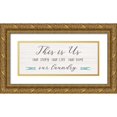 thumbnail image 1 of Carpentieri, Natalie 32x15 Gold Ornate Wood Framed with Double Matting Museum Art Print Titled -  Us and Our Laundry, 1 of 4