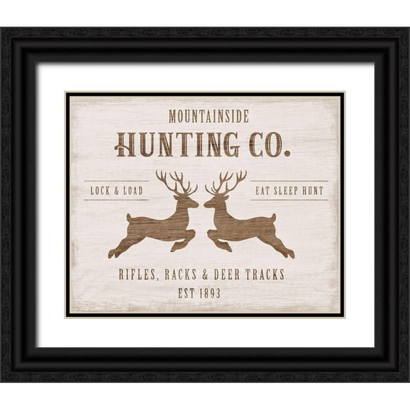 Carpentieri, Natalie 32x26 Black Ornate Wood Framed with Double Matting Museum Art Print Titled - Mountainside Hunting Company