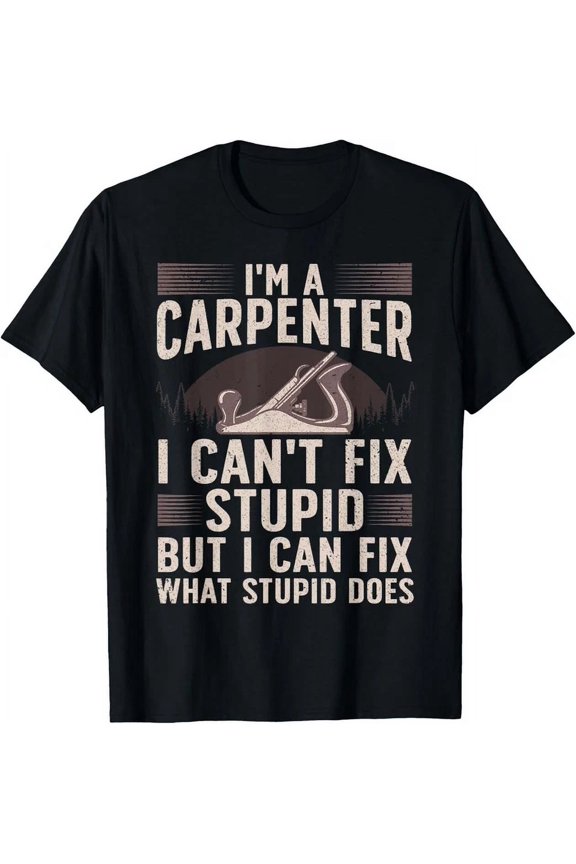 Carpentry Design For Carpenter Men Women Woodworking Gift Unisex T-Shirt