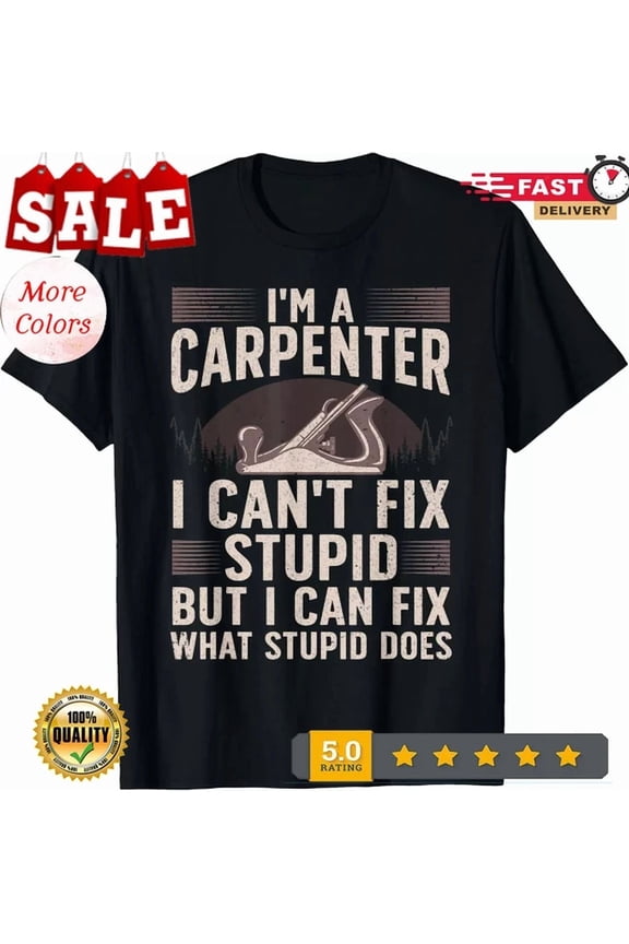 Carpentry Design For Carpenter Men Women Woodworking Gift Unisex T-Shirt