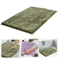 thumbnail image 1 of Carpet,24x16in Silky Soft Bathroom Rugs Non Absorbent Cotton Mats Thick Toilet Area Rugs For Bathroom Shower & Machine Washable Entrance Mats, 1 of 9
