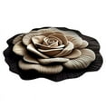 thumbnail image 1 of Elegant 3D Flower Design Carpet Mud Floor Mat for Living Room and Bedroom Durable Stain Easy Care Area Mat, 1 of 7