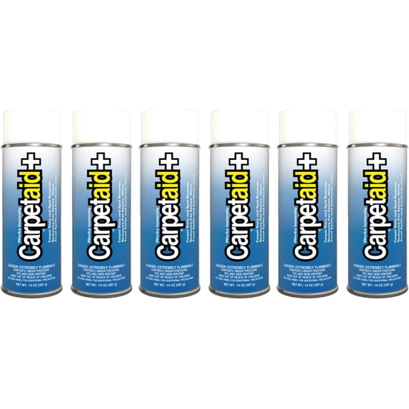 Carpet Aid Spot and Stain Remover, pH Balanced Cleaner for Carpets, Rugs, and Upholstery – Removes Oil, Grease, Ink, Coffee, Pet Urine, and Lipstick