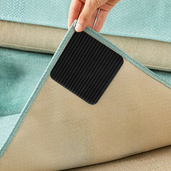 Carpet Anti-Slip Stickers, High Composite Material Self-Adhesive Carpet Grippers, Washable Non-Marking Carpet Fixing Stickers, Keep Rugs in Place for Home Floors