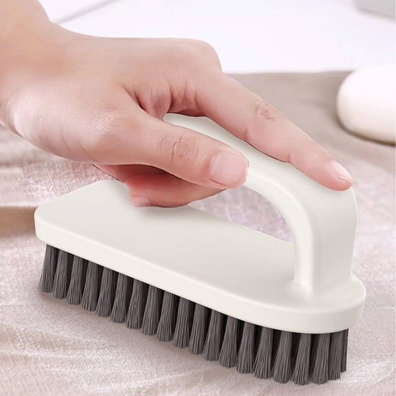 Carpet Brush Scrub Brush, Bathroom and Grout Cleaning Brush, Multi-Purpose Scrubber for Cleaning Floors, Soft Bristle Scrubbing Brush for Home and Office Use
