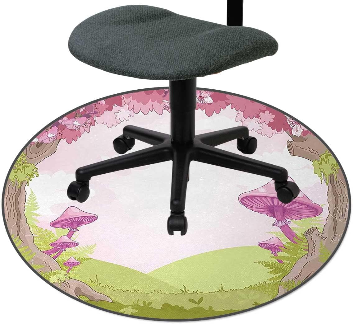 Carpet Chair Mat Spill Mat for Under High Chair Desk Mat Gaming Room