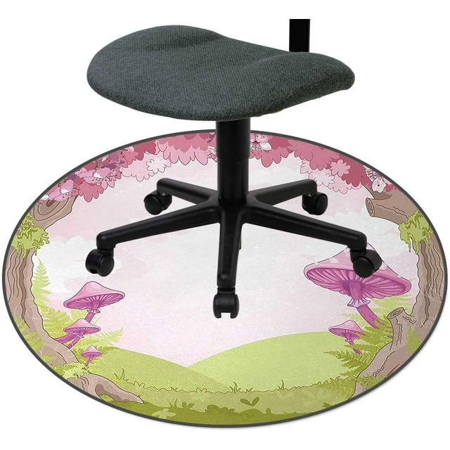 Carpet Chair Mat Spill Mat for Under High Chair Desk Mat Gaming Room