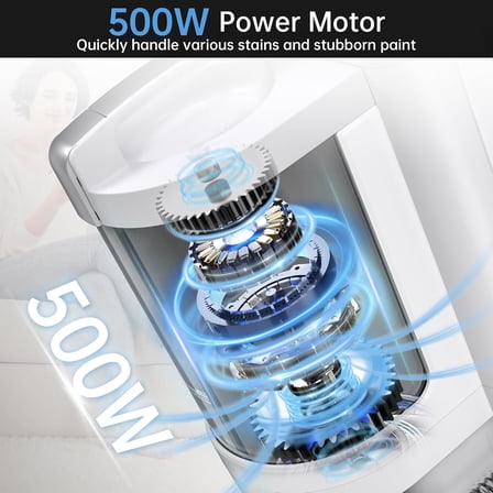 Carpet Cleaner Machine,18Kpa Upgraded Portable Carpet Upholstery Cleaner Machine,500W Powerful Suction Deep Spot Cleaning Machines for Couch,Car Seats,Upholstery&Furniture