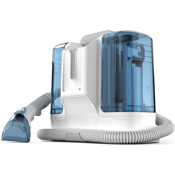 Carpet Cleaner Machine Upholstery - 450W Shampooer Portable for Couch Rug Sofa  Seat Furniture Fabric Wet Vacuum Spot Handheld Small Mini  Water Aspiradora de Agua Deep Extractor Washer