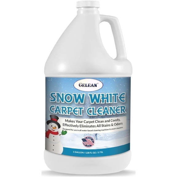 Carpet Cleaner Shampoo - MADE IN USA - Concentrate Carpet Cleaner & Deodorizer - Pet Stain And Odor Remover - Rug Extracting Shampoo, Upholstery, and Machine Use - Fresh Scent (128 Fl Oz)