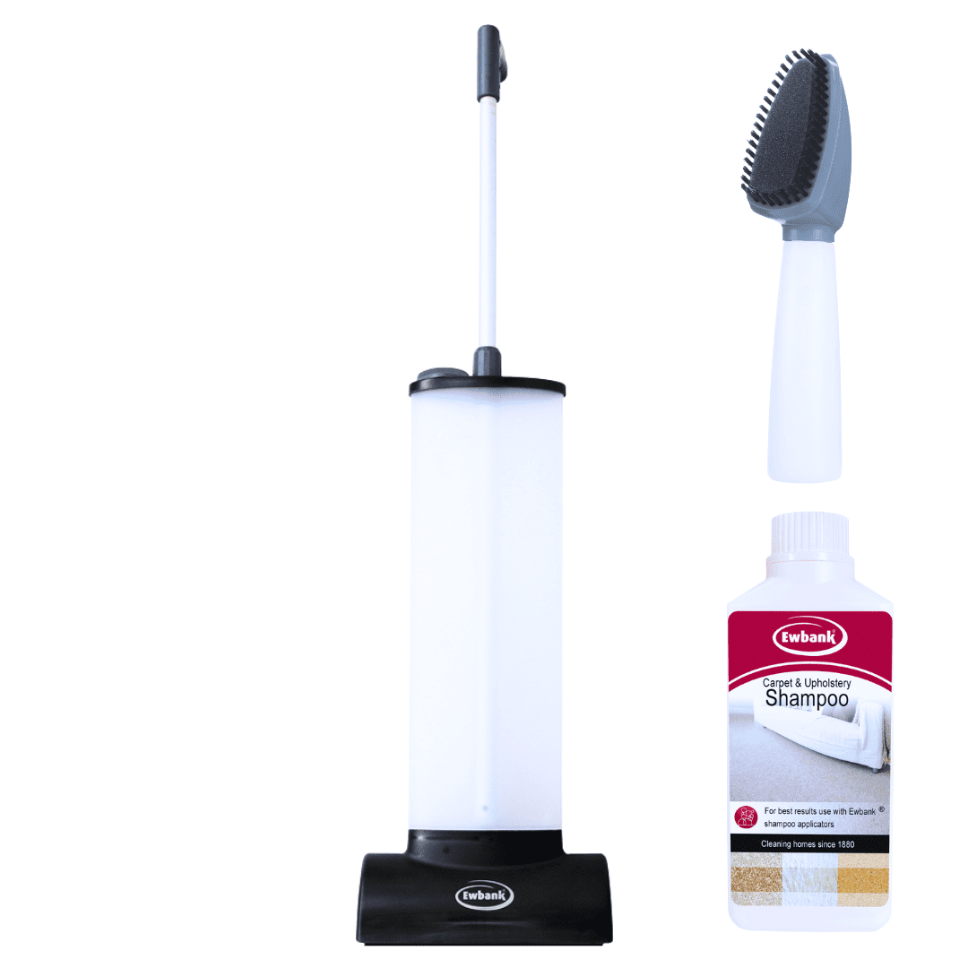 Carpet Cleaning Kit - Compact Carpet Shampooer, Portable Stain Remover Brush, and Carpet Cleaning Solution Shampoo -  Rugs, Carpets, Car Interior