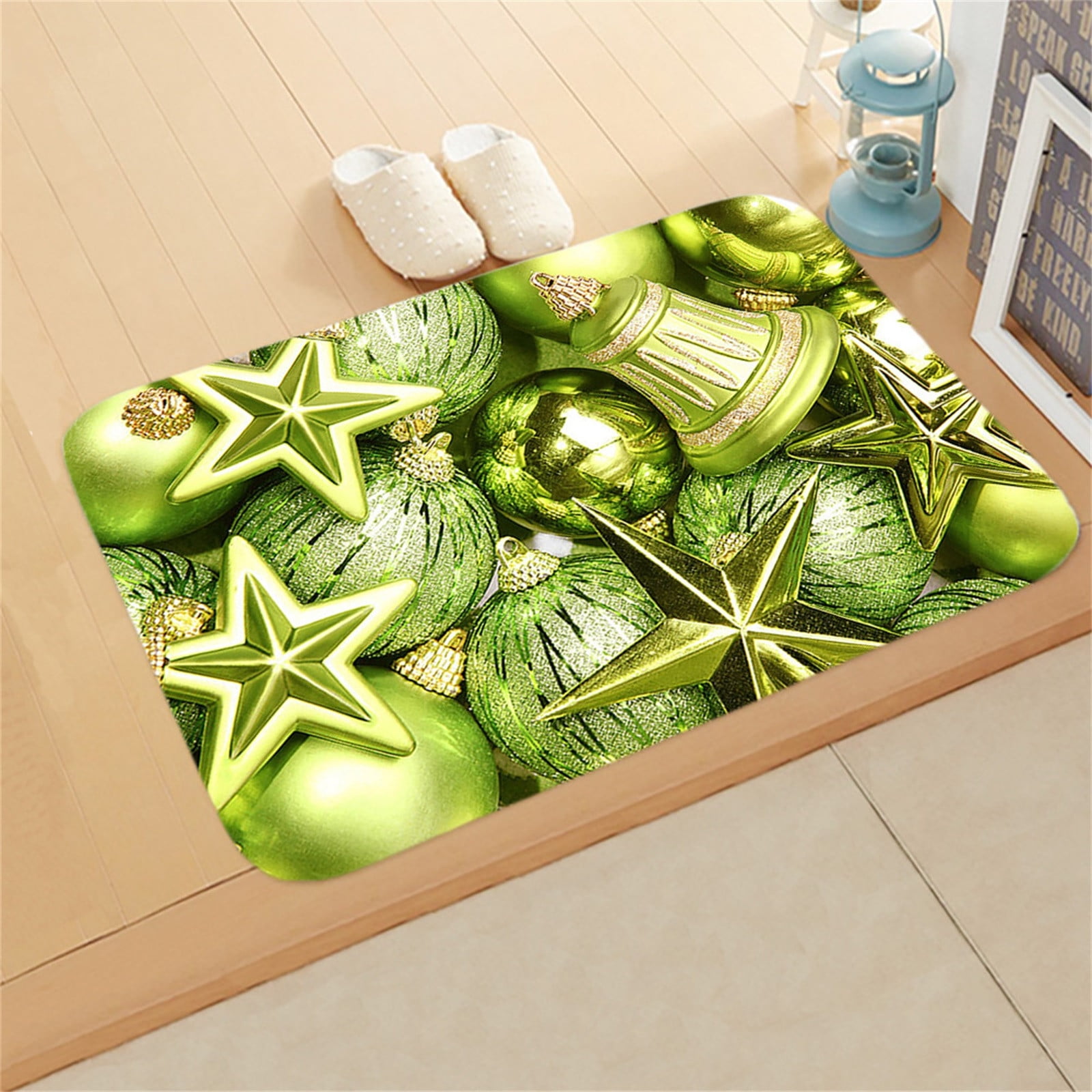 Carpet Clearance! Faolaxy Christmas Doormat Personalized Front Door