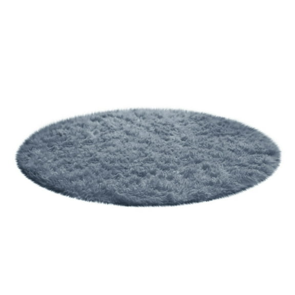Carpet, Clearance! Fenull Anti-Slip Floor Shower Carpet 40Cm Diameter Silver Gray, Polyester Carpet, 1 X Anti-Slip Floor Shower Rug