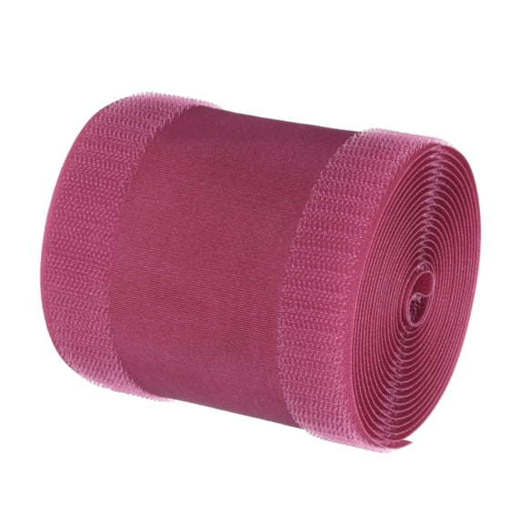 Uxcell Carpet Cord Cover 9.8 Ft x 4" Grip Floor Cable Protector Management Nylon Polyester Blend Red 1Pcs