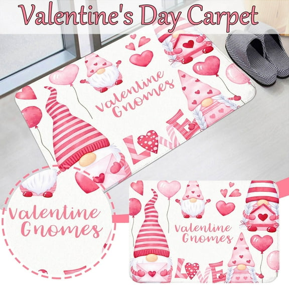 Carpet,Day Decor Carpet Carpets Valentine's Home Living Welcome Room Doormats Carpet Bathroom Products