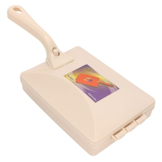 Carpet Debris Sweeper Brush Double Roller Handheld Dust Cleansing Brush