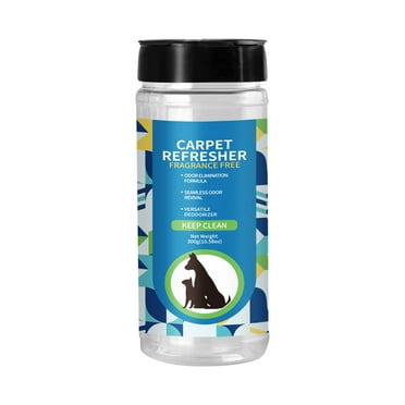 Carpet Deodorizer Powder, Powerful Odor Eliminator for Pets Food Mold, 300g Deep Cleaning Safe Natural Formula, Long Lasting Freshness, Home Carpet Freshener Deodorizing