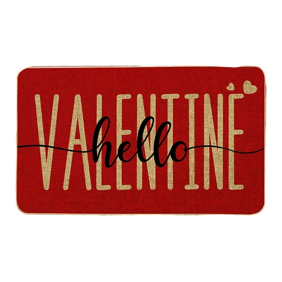 Carpet Door Mat Merry Floor Mat Porch Mat Winter Outdoor Indoor Low Profile Flax Floor Mat 2362 X 1575 Inch for Home Entryways