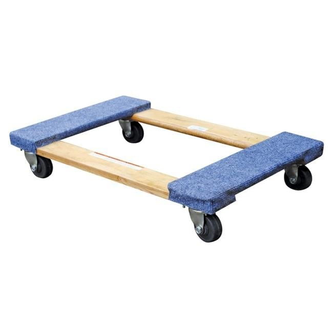 Carpet End Hardwood Dolly, 18 x 30 in. - 900 lbs