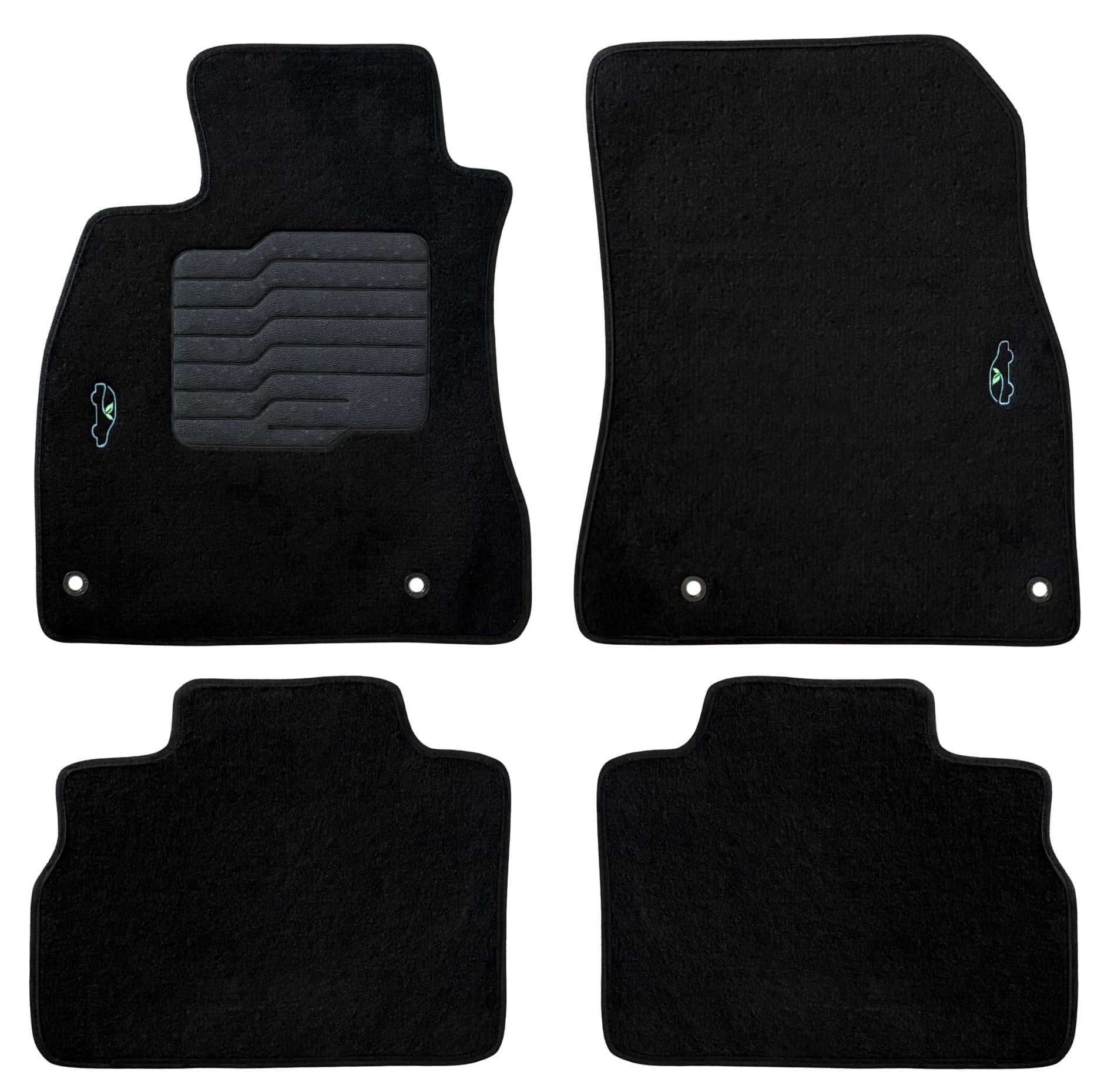 ecoMats Carpet Floor Mats Custom Fit for 2020 to 2026 Nissan Sentra