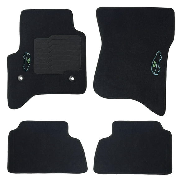 Carpet Floor Mats Custom Fit for 2015 to 2020 Chevrolet Tahoe and GMC Yukon - Front and Rear - ecoMats