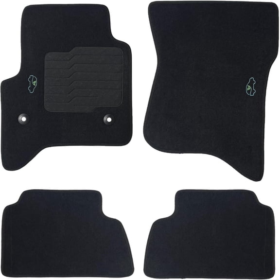 Carpet Floor Mats Custom Fit for 2015 to 2020 Chevrolet Tahoe and GMC Yukon - Front and Rear - ecoMats